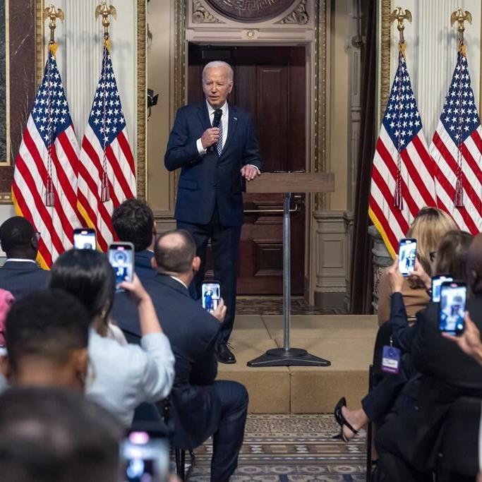 Social media influencers descend on the White House, where Biden calls them the new 'source of news'
